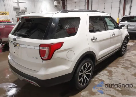 2016 Ford Explorer Limited from USA, damaged, VIN 1FM5K8F85GGA36176